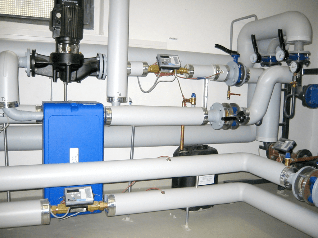 boiler room for solar system Berliner Ring