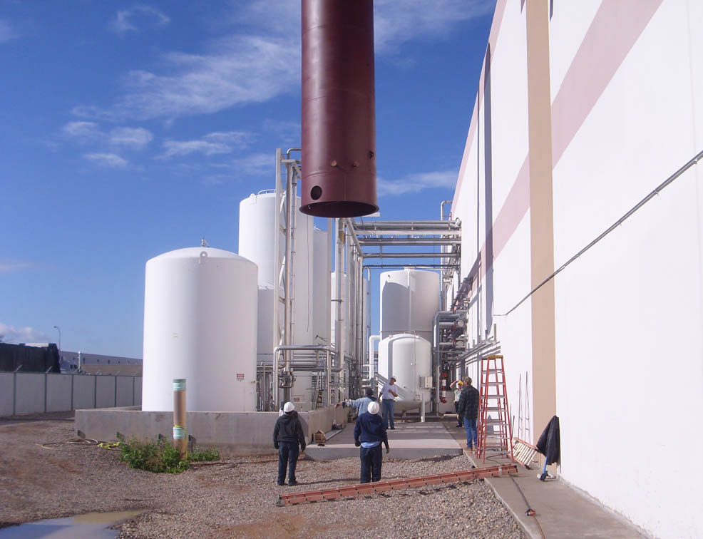 Tank für die Solarthermische Anlage PepsiCo-Konzern