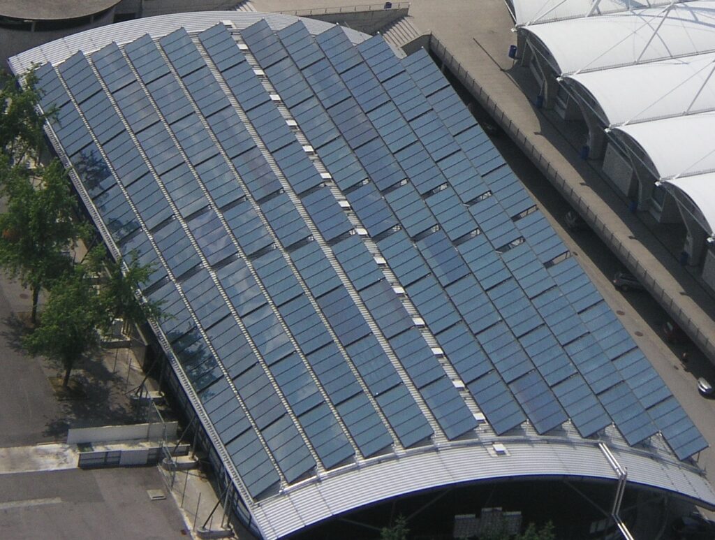 District Heating System Graz Liebenau on the ice skating hall