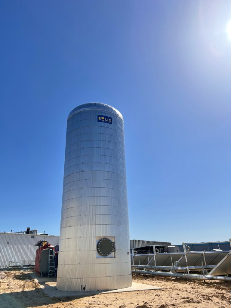 storage tank for solar thermal system