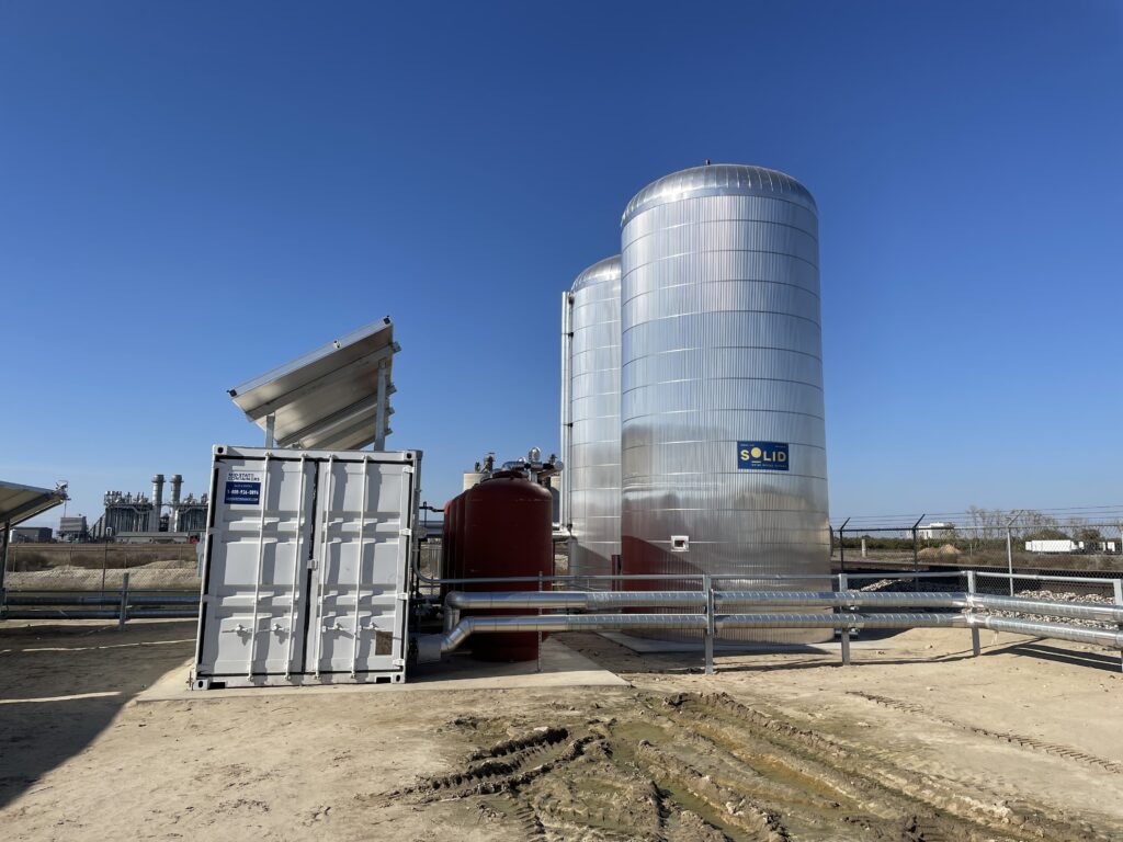 Speicher Solaranlage für Molkereibetrieb California Diaries