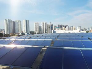 Solar thermal plant Ikea Singapore