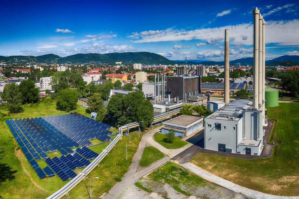 Graz district heating plant